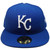 Kansas City Royals New Era Onfield Official Fitted Hat - Royal Blue, White