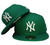 New York Yankees New Era 59Fifty Basic Fitted Hat - Kelly Green, White