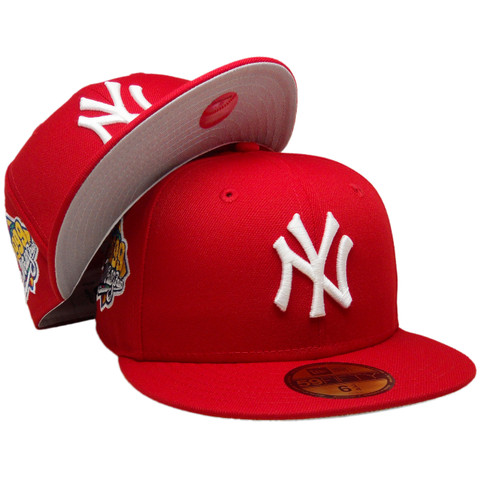 New York Yankees 99 WS Custom Kids NE 59Fifty Fitted - Red, White