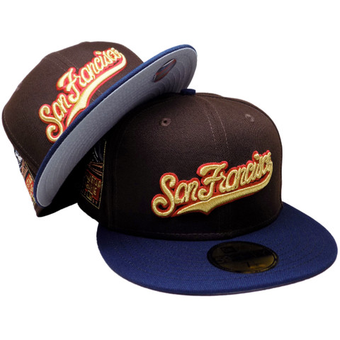 San Francisco Giants 7 ASG Custom New Era 59fifty Fitted - Brown