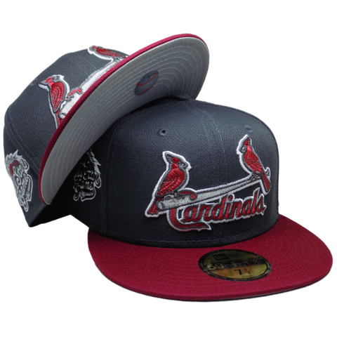 Men's St. Louis Cardinals New Era Black Chainstitch 9FIFTY A-Frame