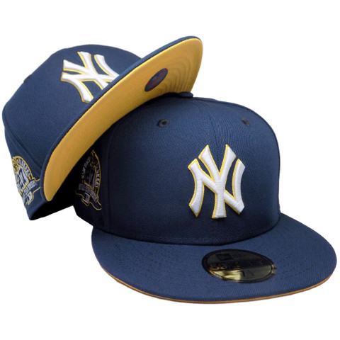 New York Yankees 27x Champs Custom NE Fitted - Light Navy, White