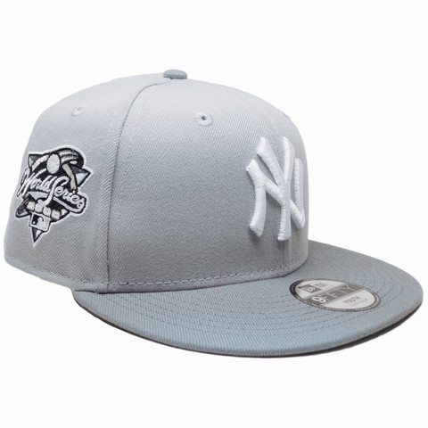 New York Yankees Custom KIDS New Era 9Fifty Snapback - Gray, Storm