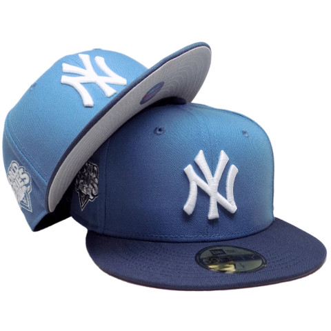 New York Yankees 9 WS Custom NE 59Fifty Fitted - Indigo Blue, Navy