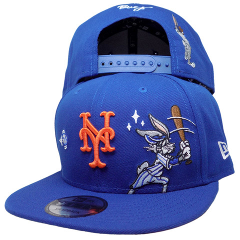 New York Mets New Era Looney Tunes 9Fifty Snapback - Royal, Orange