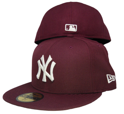 maroon cap