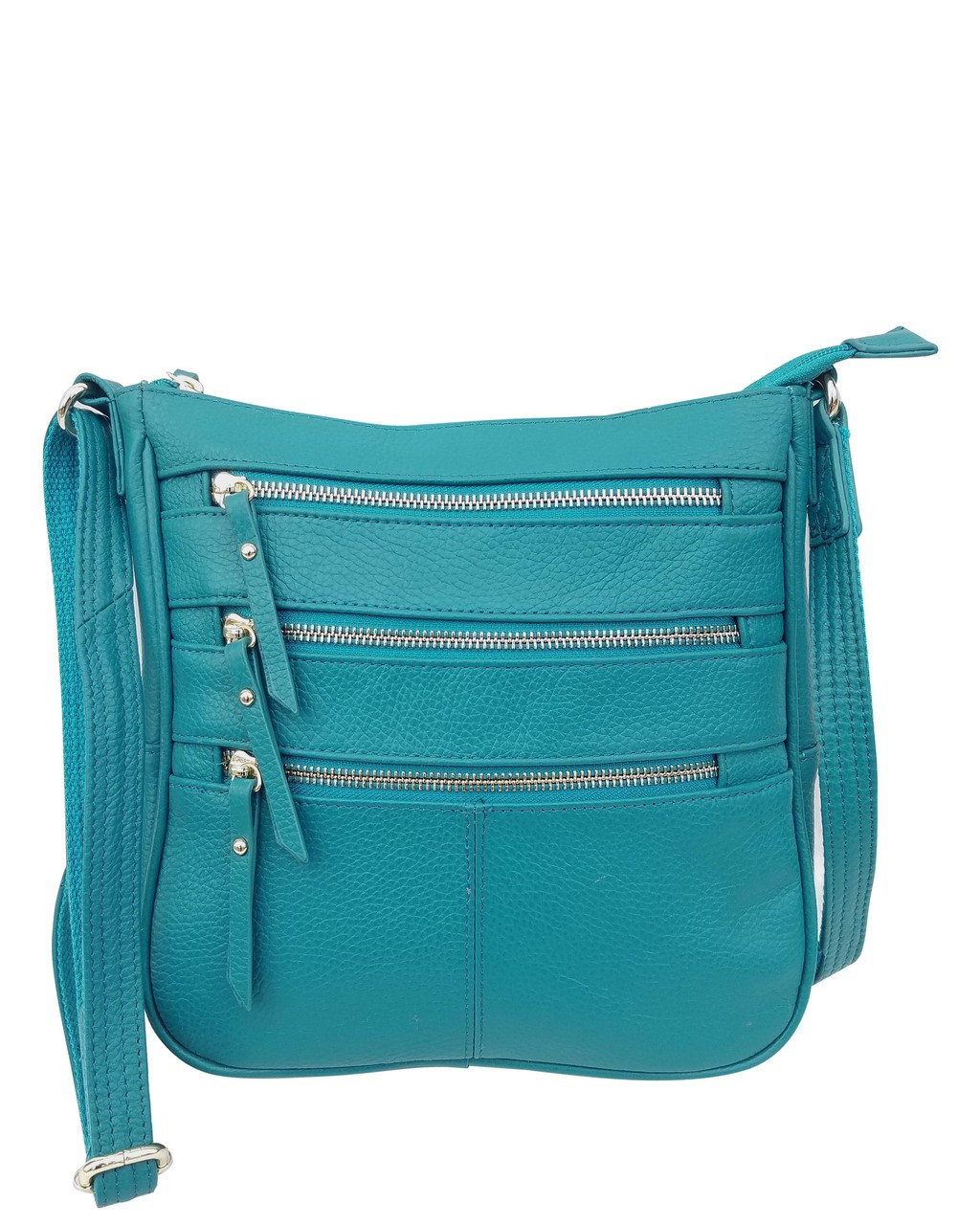 Chic Triple Zip Concealed Carry PurseNew style. Just in