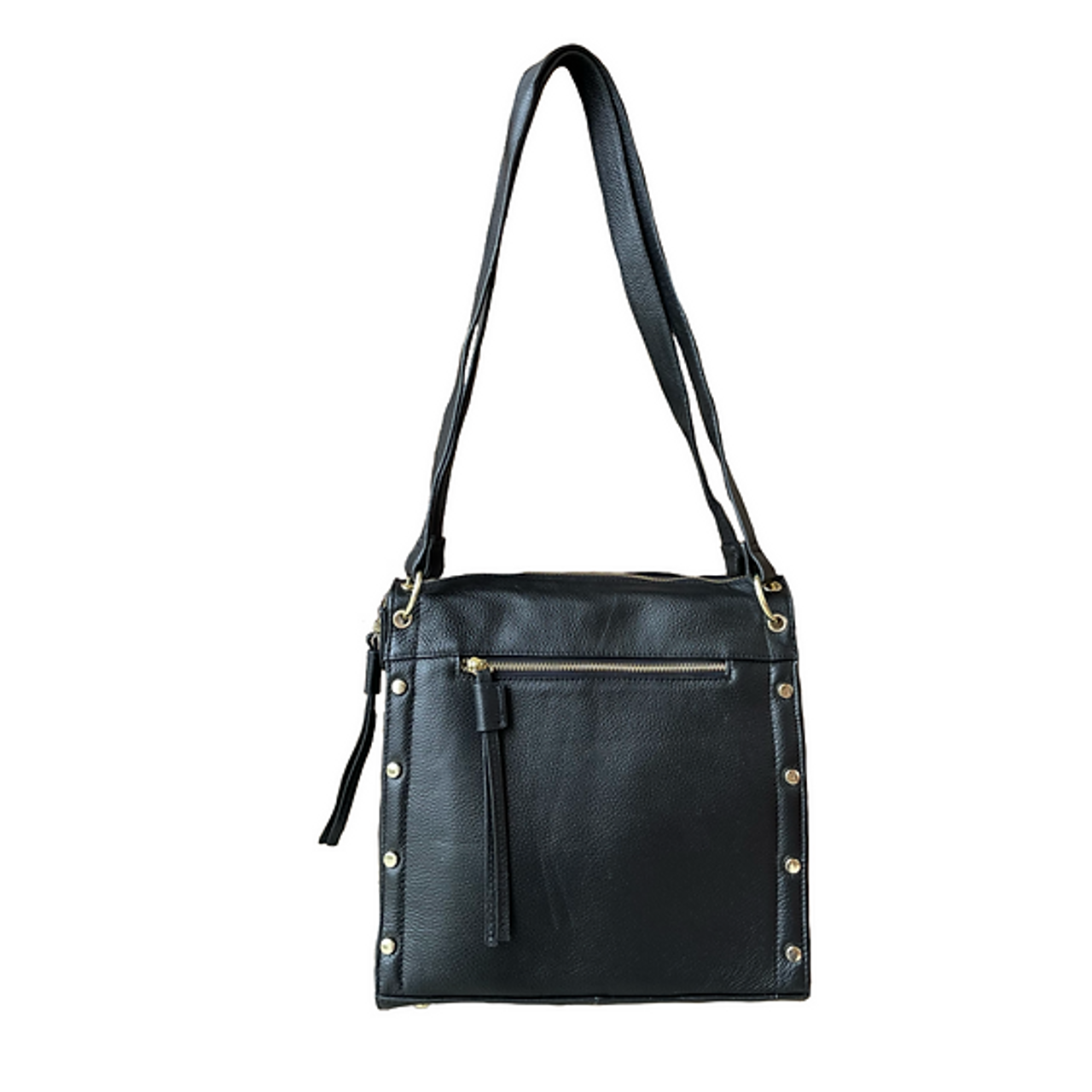 Sleek Leather CCW Handbag