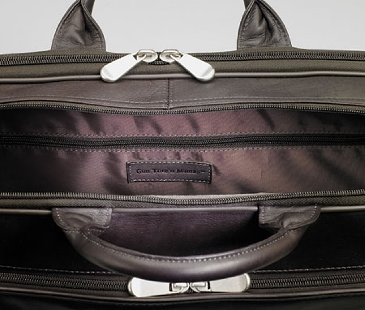 concealed carry leather briefcase