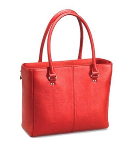 Leather Concealed Carry Open Tote