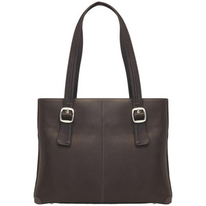 CCW  Fine Leather  Laptop  Tote  with Holster