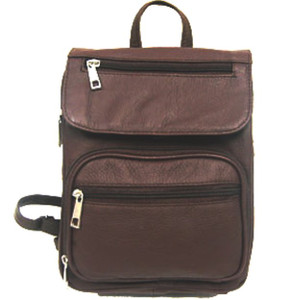 New Concealed Carry Leather  Back Pack 