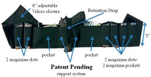  Hidden Heat 5  Waistband Holster