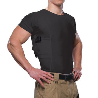 Mens Concealed Carry  Crew Neck Shirt