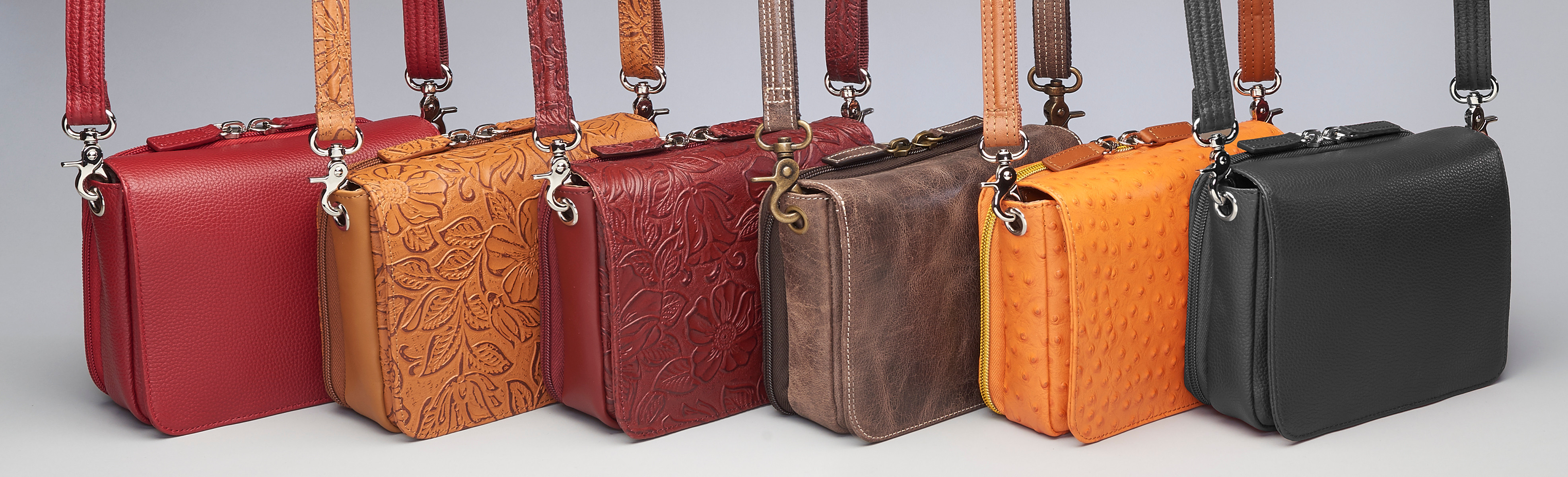 Leather Gun Purses, Concealed Carry Purses and Firearm Holster Handbags