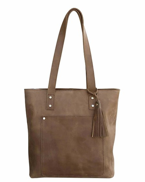 Olga Leather Concealed Carry Tote