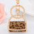 Leopard Print Keychain Urban Moxy Purse Bling 