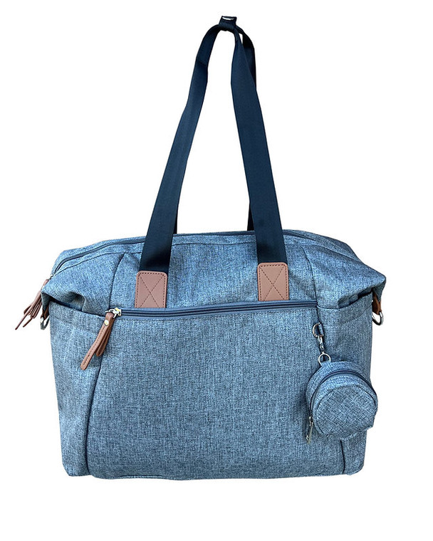 Lightweight waterproof fabric concealed carry diaper bag