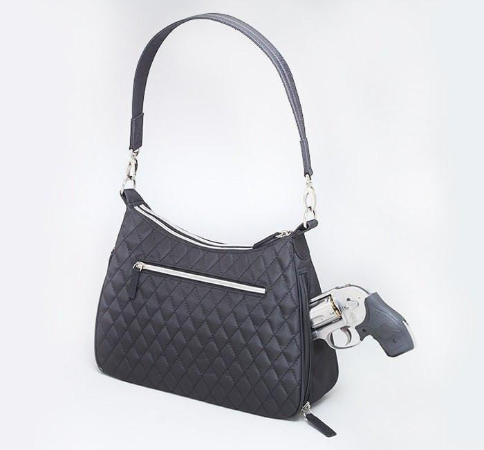 HOBO Concealed Carry Purse Quilted Microfiber GTM-70