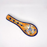 Yellow swan spoon rest