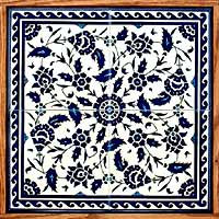 10 ceramic tile wall hangings (Framed wall art)