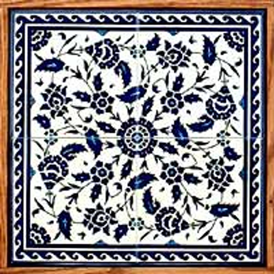 10 ceramic tile wall hangings (Framed wall art)