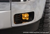Diode Dynamics SS3 LED Fog Light Kit for 2007-2015 Chevrolet Silverado, Yellow SAE Fog Pro with Backlight - DD7306-ss3fog-0670