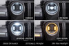 Diode Dynamics Elite LED Headlamps for 2020-2022 Jeep Gladiator - DD5166-eshl-1651