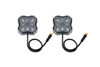 Diode Dynamics Stage Series Single-Color LED Rock Light Green M8 (2-pack) - DD7459