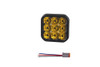 Diode Dynamics SS5 LED Pod Pro Yellow Spot No Brackets Single - DD6777SNB