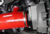 Perrin 2022+ Subaru WRX Red 3in Turbo Inlet Hose w/ Nozzle (Short) - PSP-INT-426RD User 1
