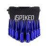 Mishimoto Steel Spiked Lug Nuts M12x1.5 20pc Set - Blue - MMLG-SP1215-20BL