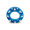 Mishimoto Borne Off-Road Wheel Spacers 8x180 124.1 38.1 M14 Blue - BNWS-009-381BL