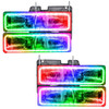 Oracle Lighting 1992-1994 Chevrolet Blazer Pre-Assembled LED Halo Headlights - ColorSHIFT - w/Simple Controller - 8169-504