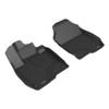 3D MAXpider Custom Fit Floor Liner Compatible for Honda HR-V 2023-2024 KAGU Black (1st Row) - L1HD13111509