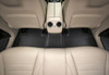 3D MAXpider Custom Fit Floor Liner Compatible for Honda HR-V 2023-2024 KAGU Black (2nd Row) - L1HD13121509