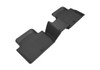 3D MAXpider Custom Fit Floor Liner Compatible for KIA STINGER 2018-2023-2024 KAGU Black (2nd Row) (3PCS) - L1KA04521509