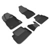 3D MAXpider Custom Fit Floor Liner Compatible for Subaru WRX 2022-2024 KAGU Black (1st & 2nd Row) - L1SB03601509
