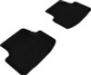3D MAXpider Custom Fit Floor Liner Compatible for VOLKSWAGEN GOLF / GOLF ALLTRACK / GOLF GTI / GOLF R / GOLF SPORTWAGEN 2015-2024 KAGU Black (2nd Row) - L1VW05021509