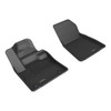 3D MAXpider Custom Fit Floor Liner Compatible for VOLVO C40 RECHARGE 2023-2024 KAGU Black (1st Row) - L1VV04511509