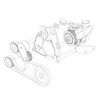 Kraftwerks Supercharger Kit (DIY) - Honda D-Edition - Rotrex C30-94 - 150-05-0030D