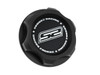 Skunk2 Billet Oil Cap Black - Fits Most Honda / Acura (32mm x 2.8mm Tread Pitch) - 626-99-0071