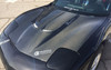 Anderson Composites Type-TD Carbon Fiber Hood For 1997-2004 Chevrolet Corvette C5