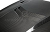 Anderson Composites Carbon Fiber Hood For 2013 - 2015 Cadillac ATS
