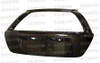 Seibon Carbon OEM-style Carbon Fiber trunk lid for 2002-2005 Honda Civic SI - TL0204HDCVHB