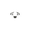 OLM S-Line Dry Carbon Fiber Steering Wheel Covers Type 2 (Subaru WRX / STI 2016+)