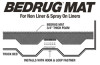 BedRug 2020+ GM Silverado/Sierra 1500 8ft Bed Mat (Use w/Spray-In & Non-Lined Bed) - BMC20LBS Technical Drawing