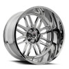AMERICAN TRUXX RESTLESS AT1915 CHROME 20X10 8-180 -25MM 124.1MM - AT1915-2178C
