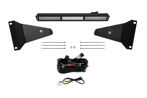 Diode Dynamics Stealth Bumper Light Bar Kit for 2019-Present Ram, White Combo - DD7627