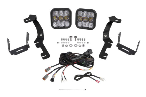 Diode Dynamics Stage Series Ditch Light Kit for 2019-Present Ram, SS5 Pro White Combo - DD7605